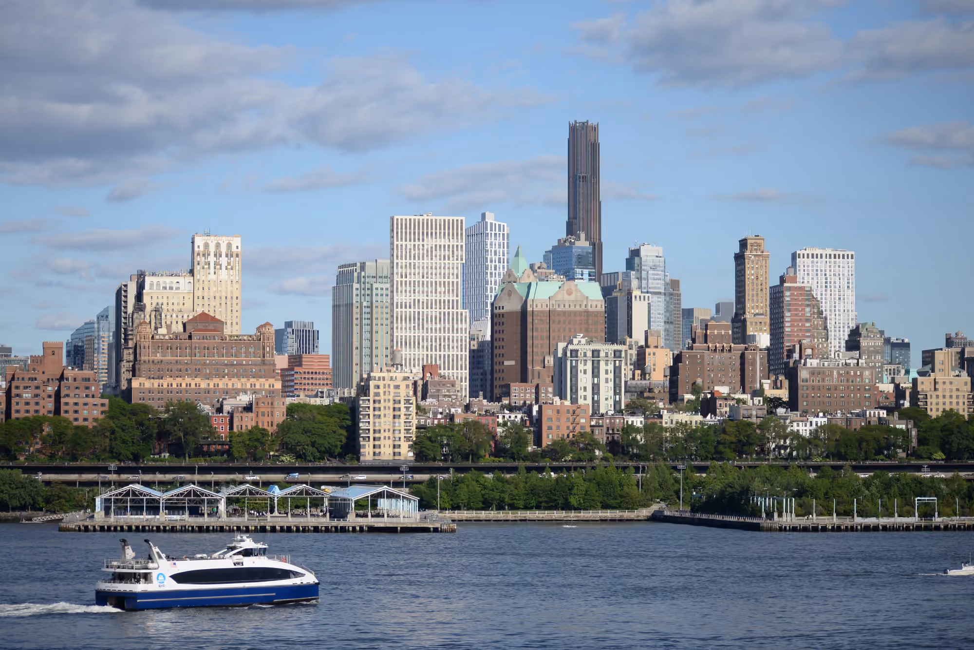 Downtown Brooklyn skyline viewed across the East River
