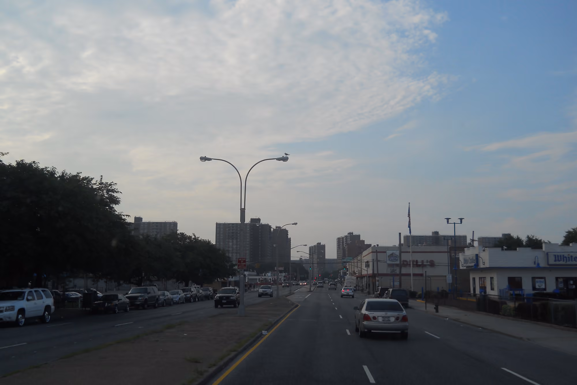 Pennsylvania Avenue and the surrounding streetscape in East New York