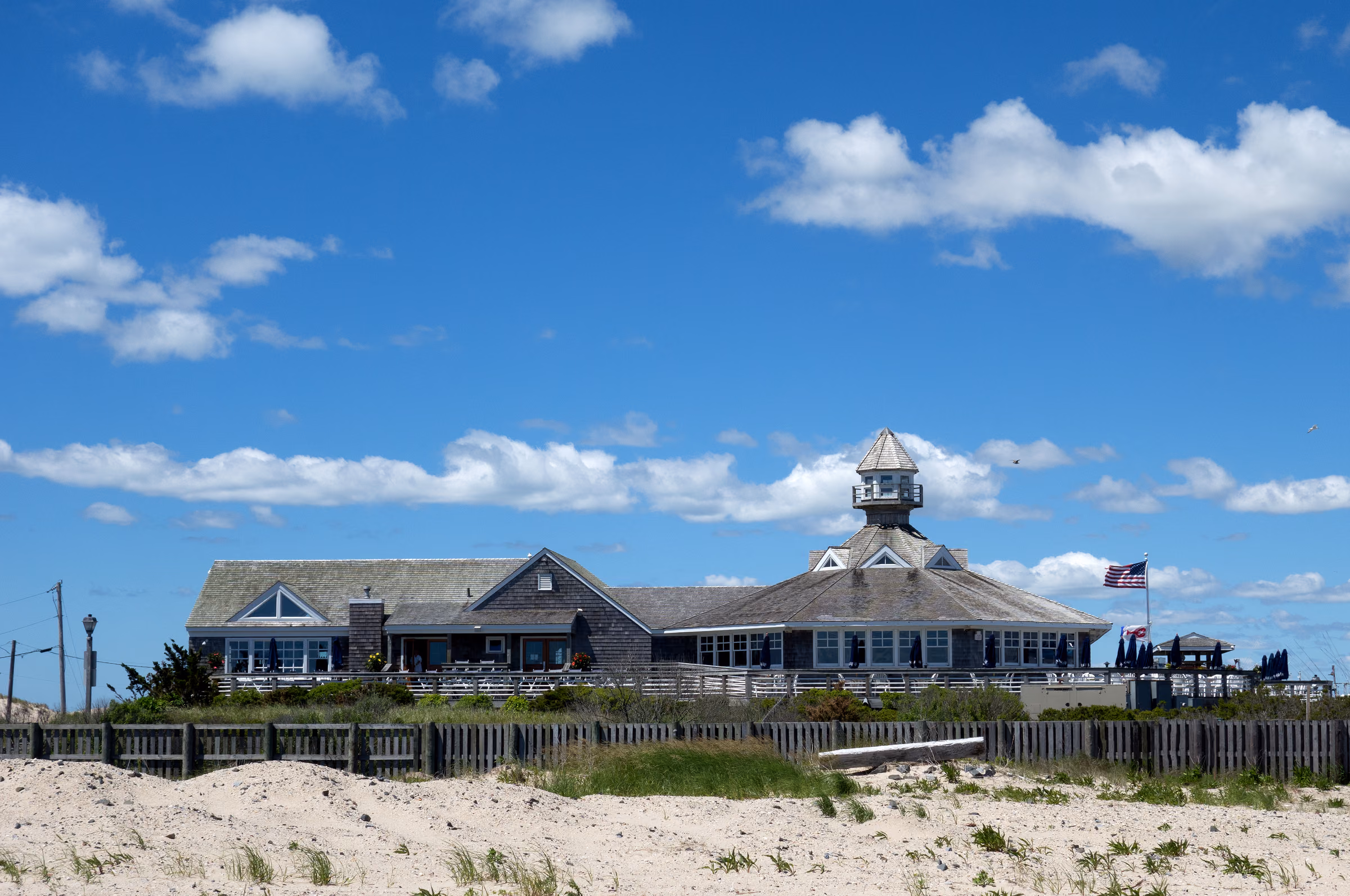 Oaklands waterfront restaurant at Shinnecock Inlet in Hampton Bays