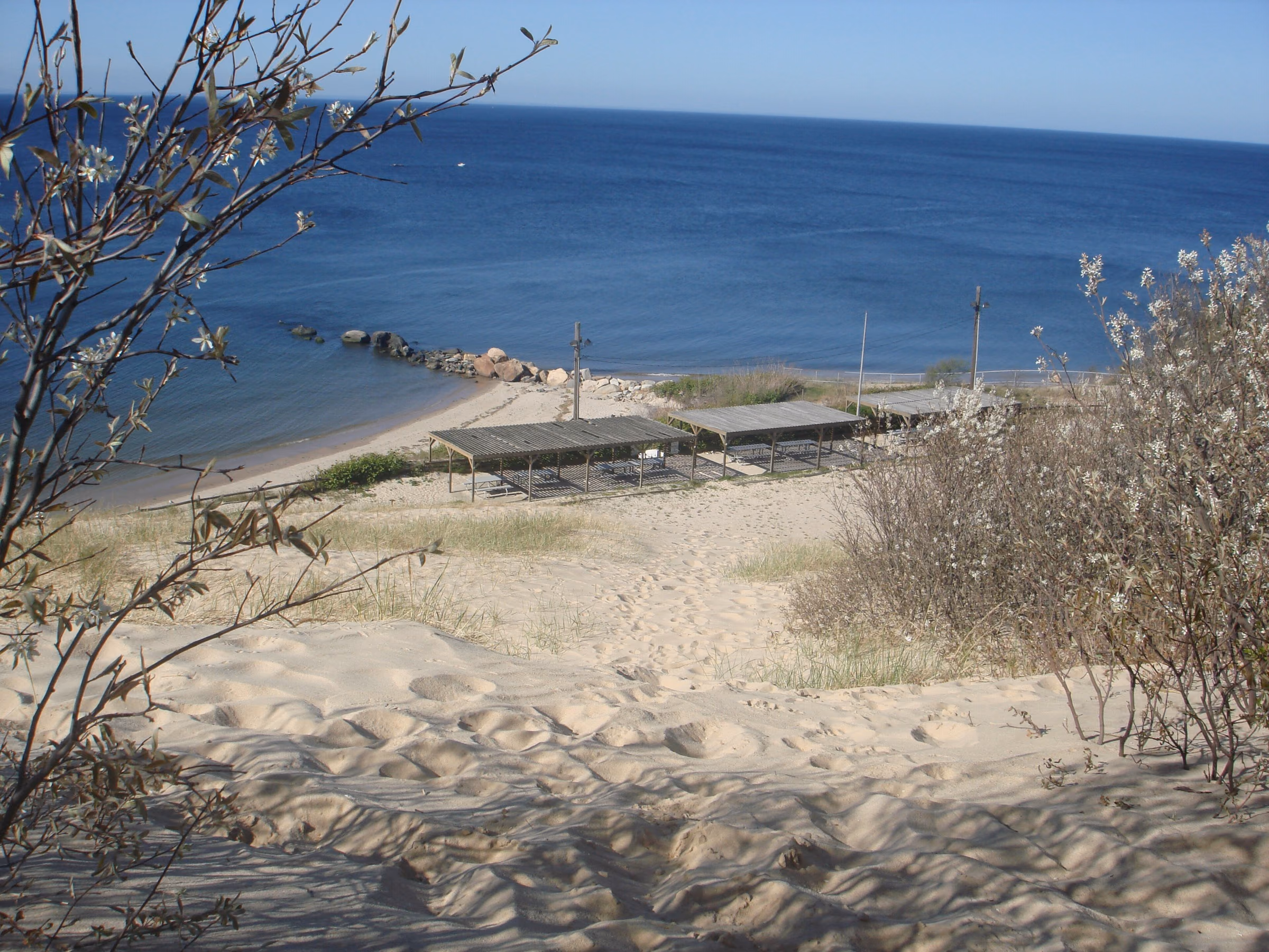 Rocky Point Landing on Long Island Sound, New York