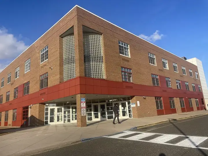 Patchogue-Medford High School campus photograph