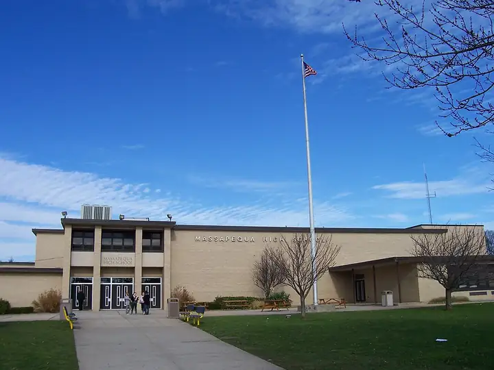 Massapequa High School campus photograph
