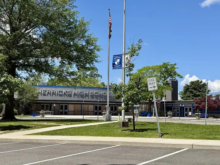 Herricks High School campus photograph
