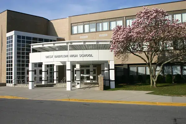 West Babylon Senior High School campus photograph