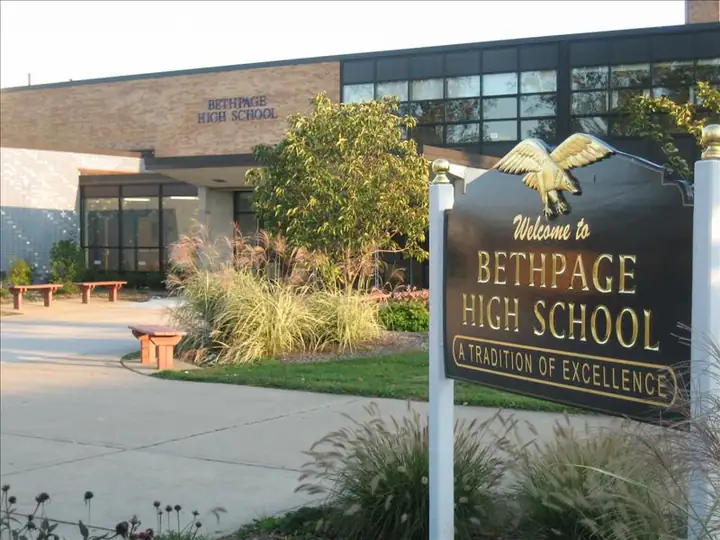 Bethpage Senior High School campus photograph