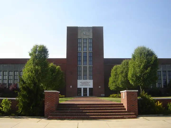 Wellington C Mepham High School campus photograph