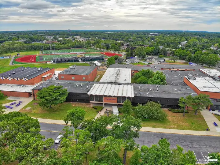 Islip High School campus photograph
