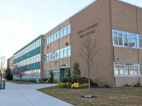 John F Kennedy High School campus photograph
