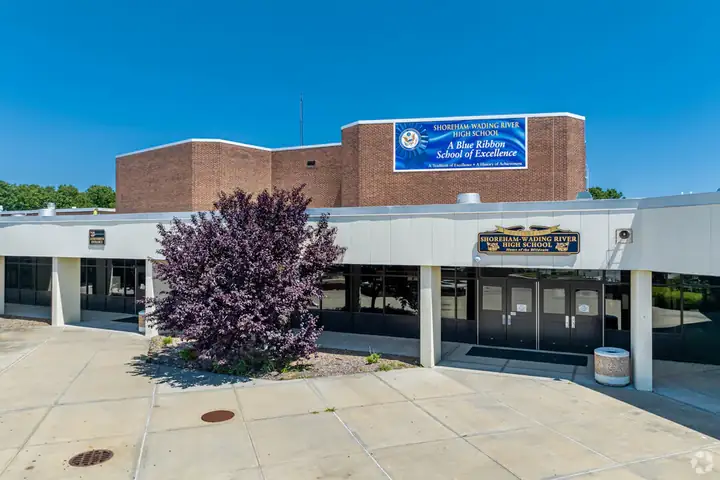 Shoreham-Wading River High School campus photograph