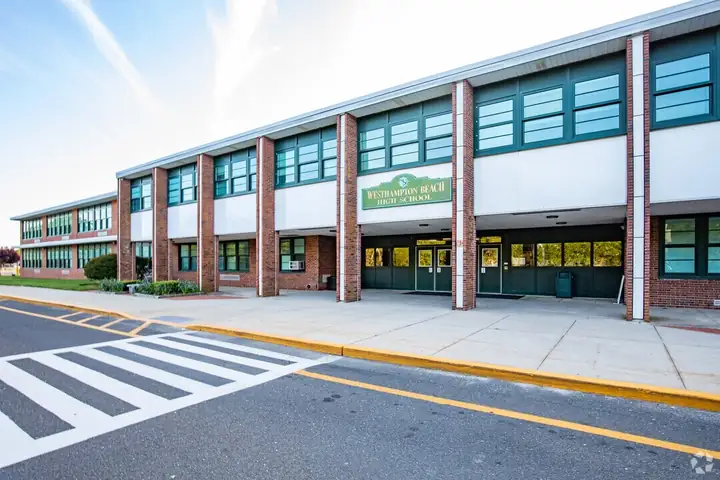 Westhampton Beach Senior High School campus photograph