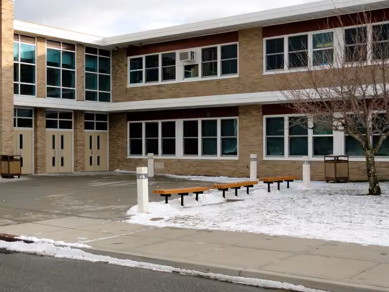 Kings Park High School campus photograph