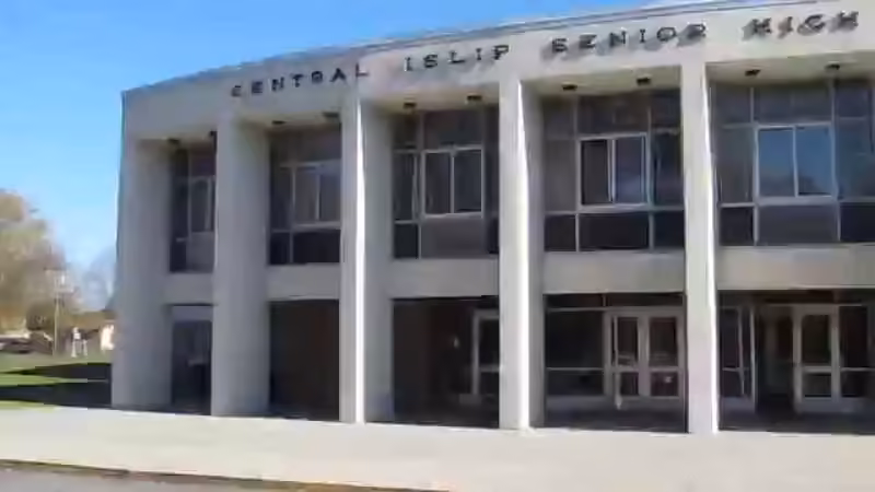 Central Islip Senior High School campus photograph