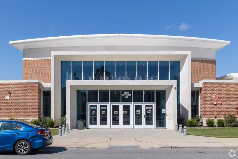 Floral Park Memorial High School campus photograph