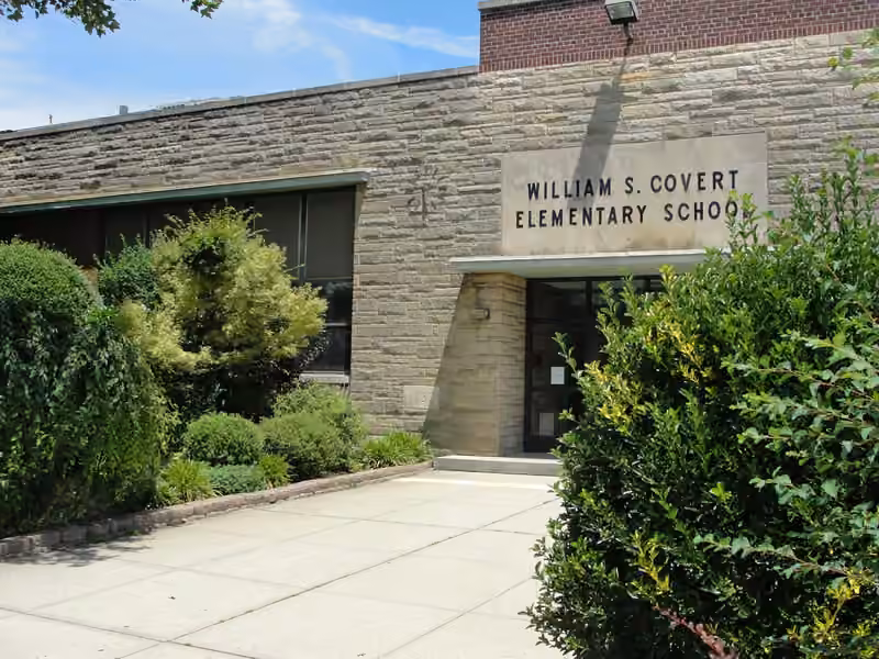 William S Covert School campus photograph