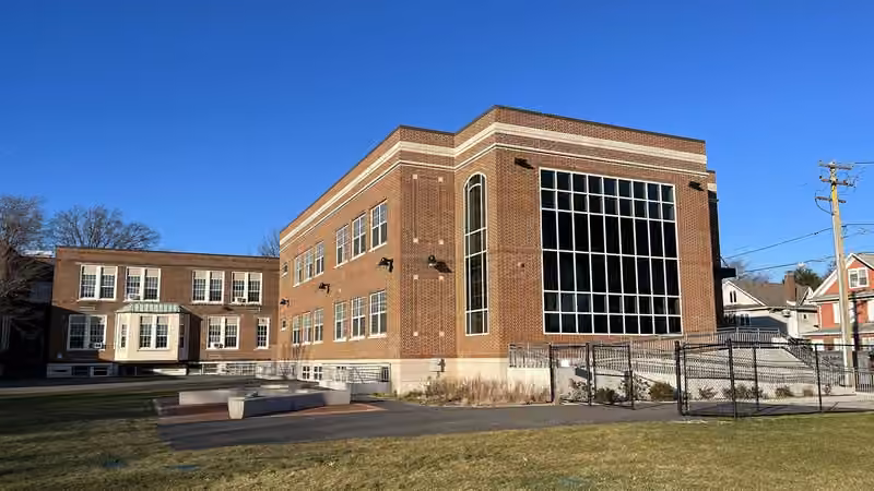 John Lewis Childs School campus photograph