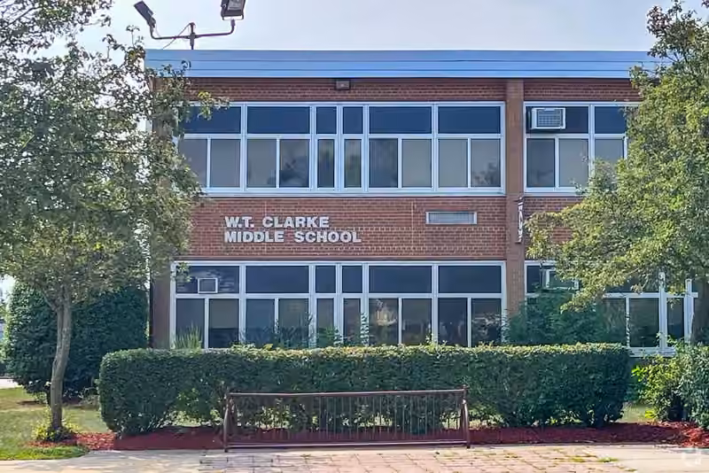 Clarke Middle School campus photograph