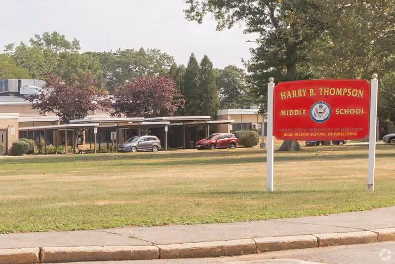 H B Thompson Middle School campus photograph