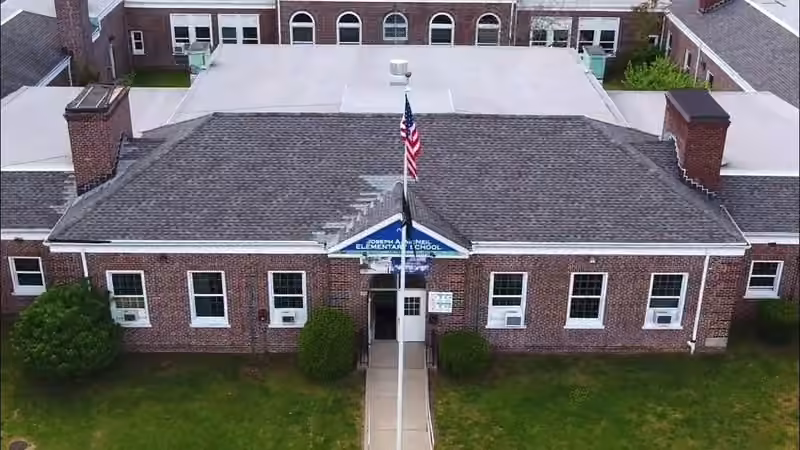 Joseph Mcneil School campus aerial photograph