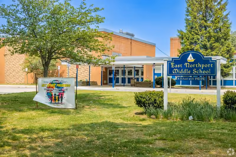 East Northport Middle School campus photograph