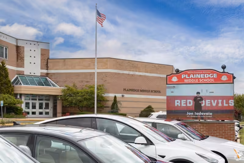 Plainedge Middle School campus photograph